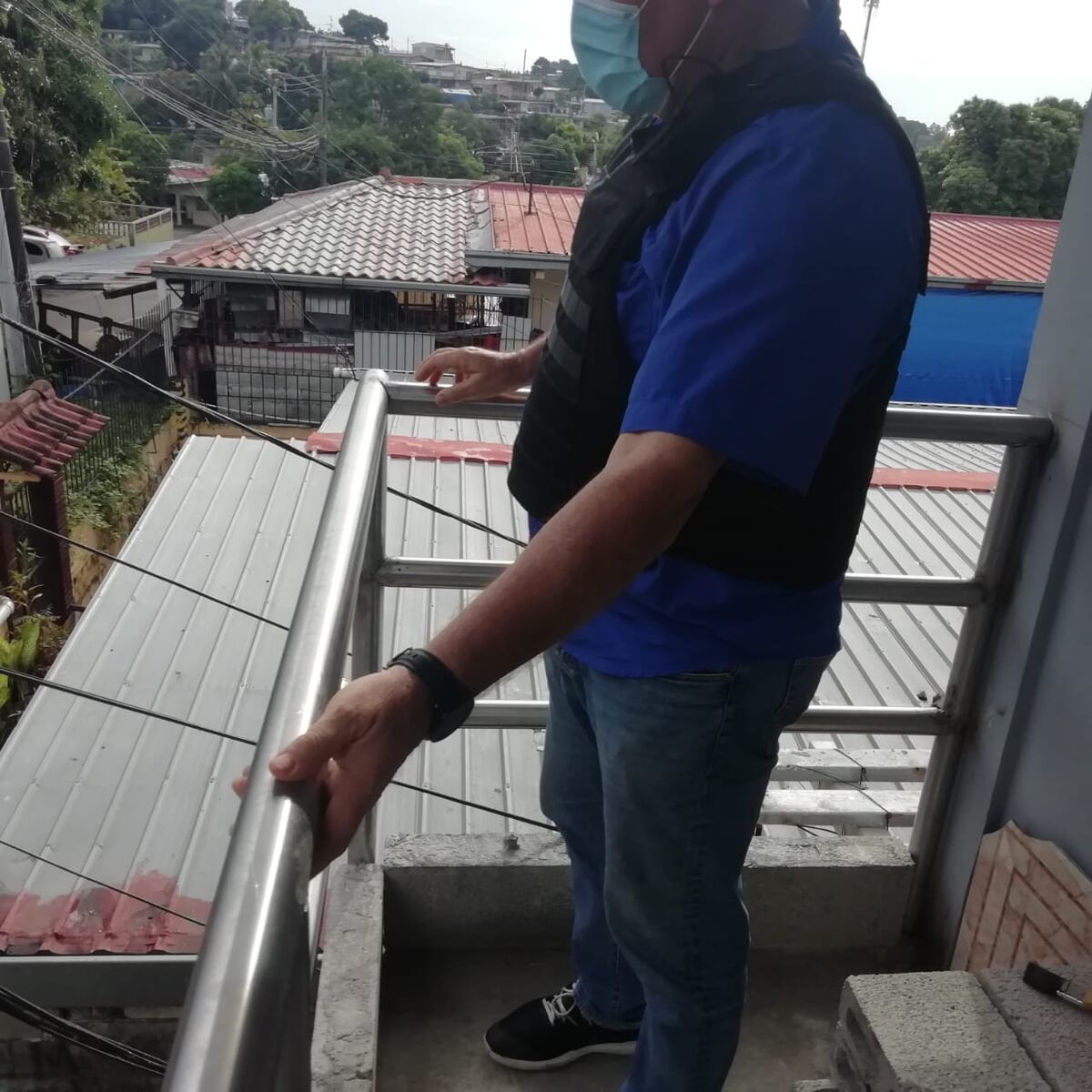 Tubos de acero inoxidable que fueron robados al Metro de Panamá fueron encontrados en una vivienda en San Miguelito