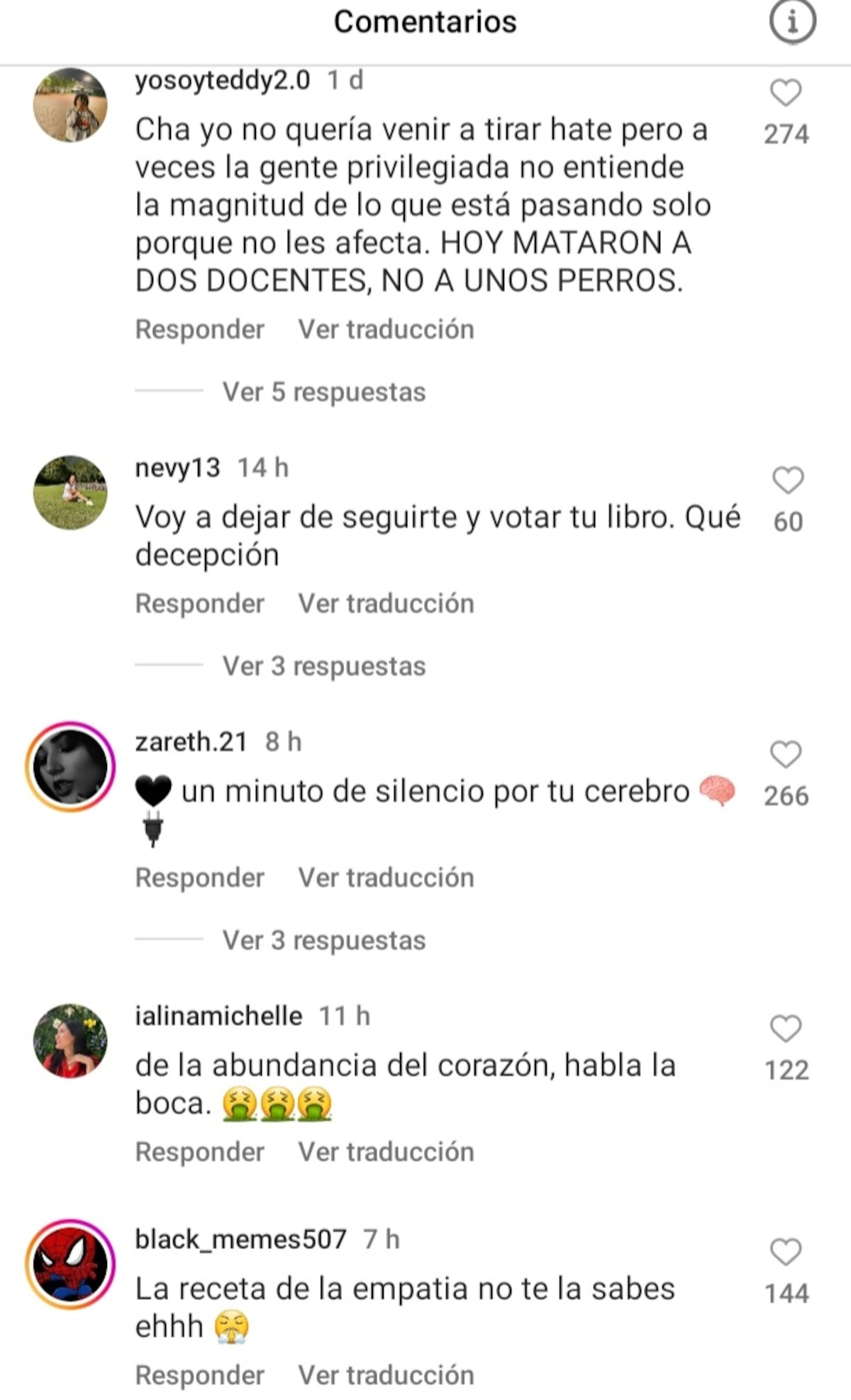 ‘La receta de la empatía no te la sabes’. Le llueve palo a la chef Rachel Foodie por decir que la víctima era Kenneth Darlington