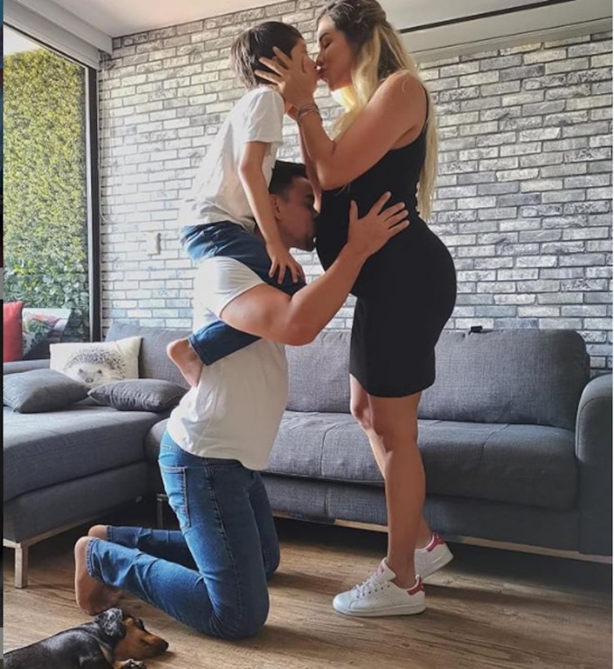 El productor musical BK ya es papá de un varoncito