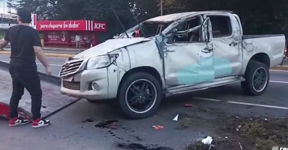 Joven de 19 años fallece en accidente en la Panamericana y deja tres heridos