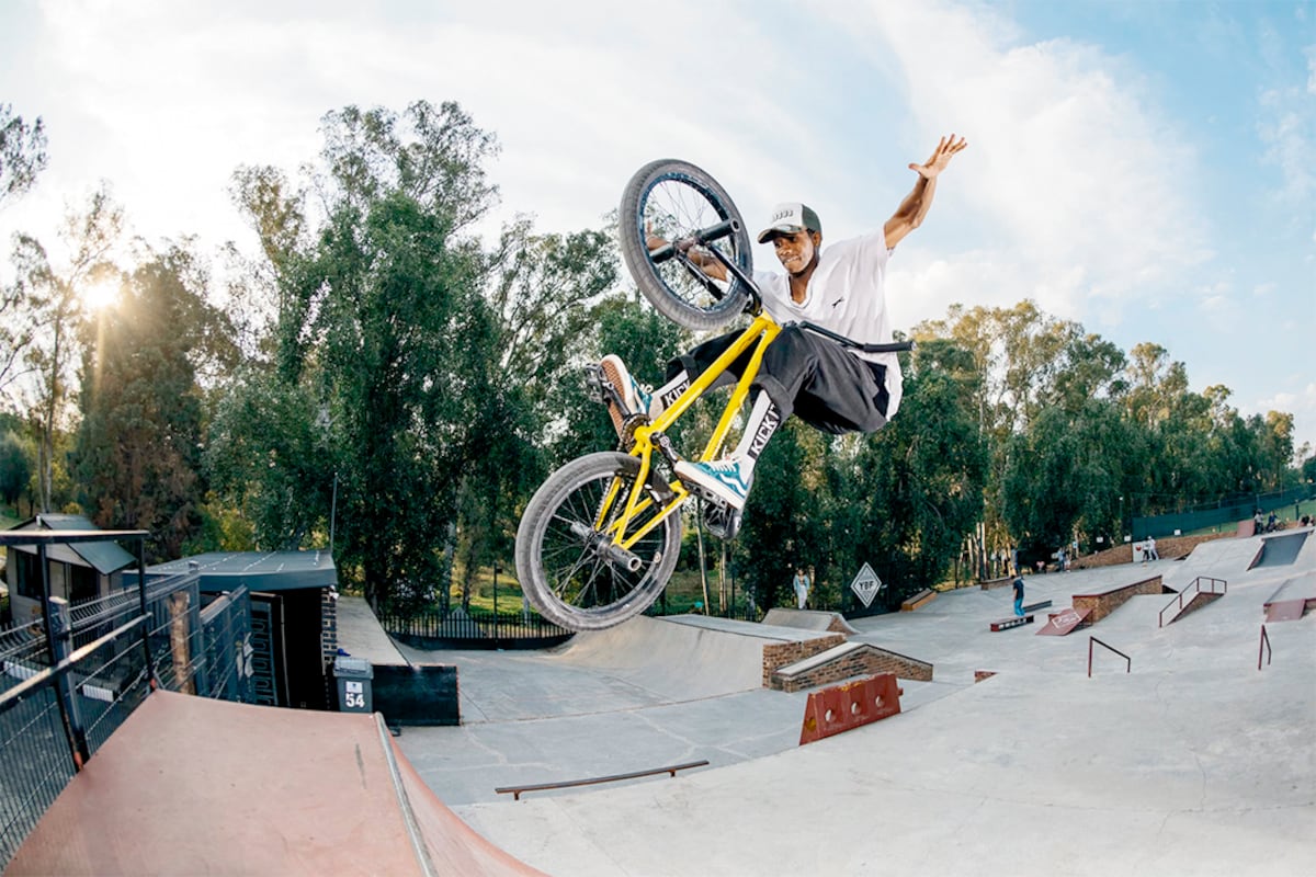 Courage Adams, el maestro del balance: así conquistó la élite mundial del BMX