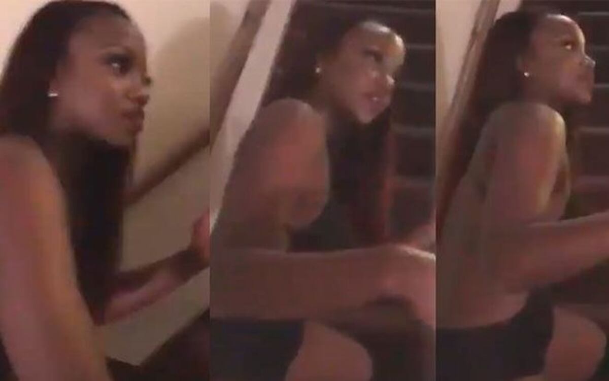 Fingió ser una muñeca sexual luego de ser descubierta por la novia de su amante