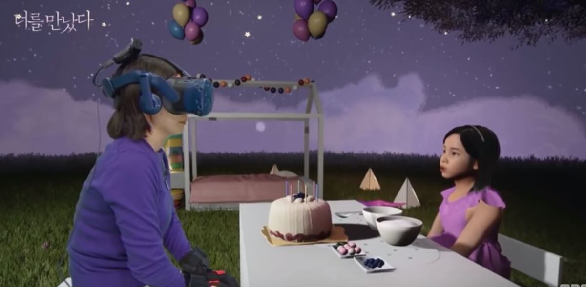 ‘Resucitan’ a niña con realidad virtual para que su mamá pueda despedirse. Video