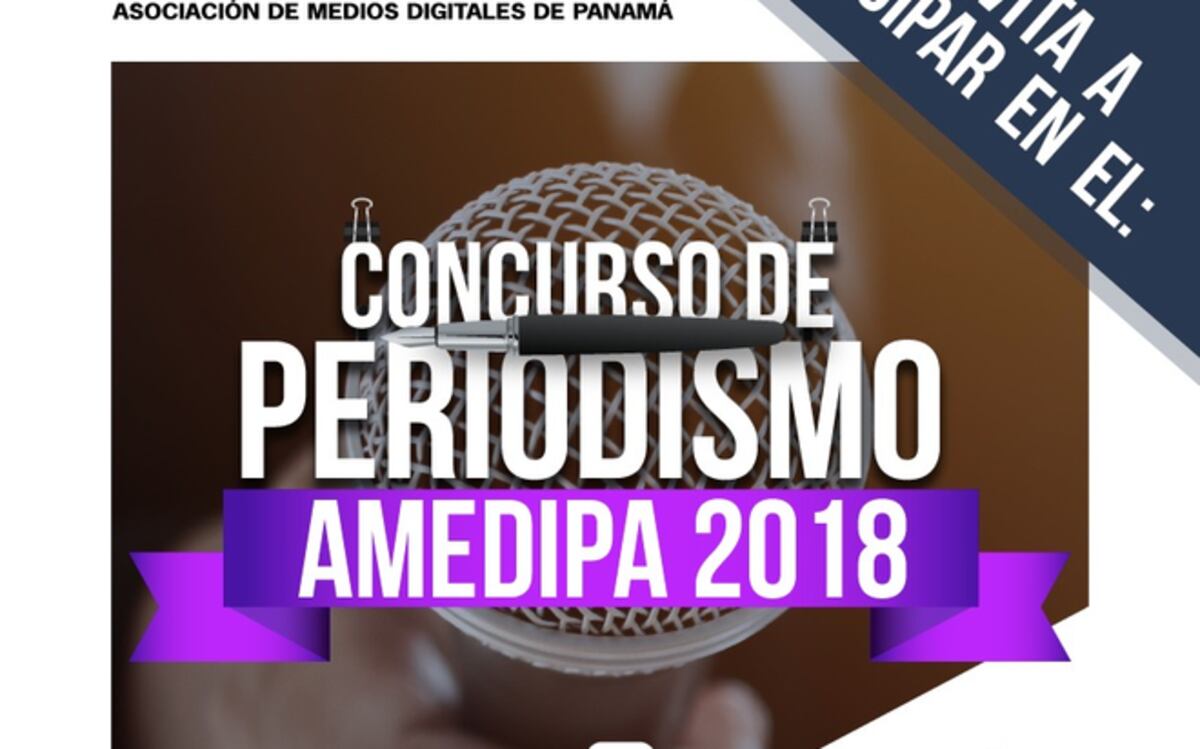 Asociación de Medios Digitales de Panamá presenta concurso de Periodismo Amedipa