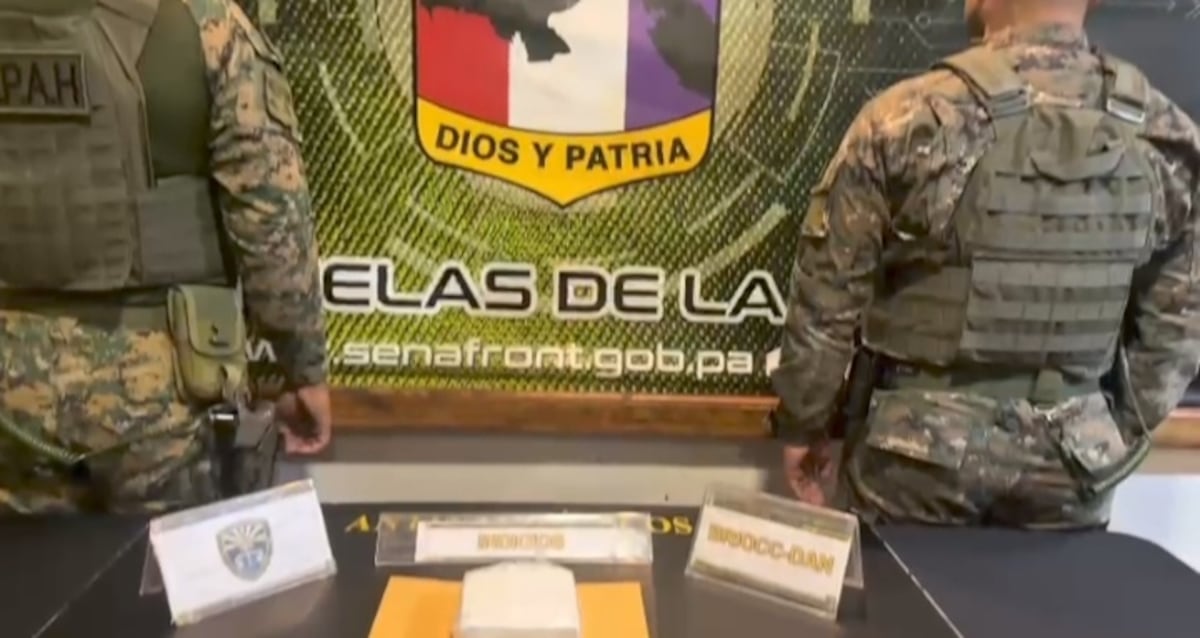 SENAFRONT: hallan presunta droga en un autobús y aprehenden a un ciudadano por tentativa de homicidio