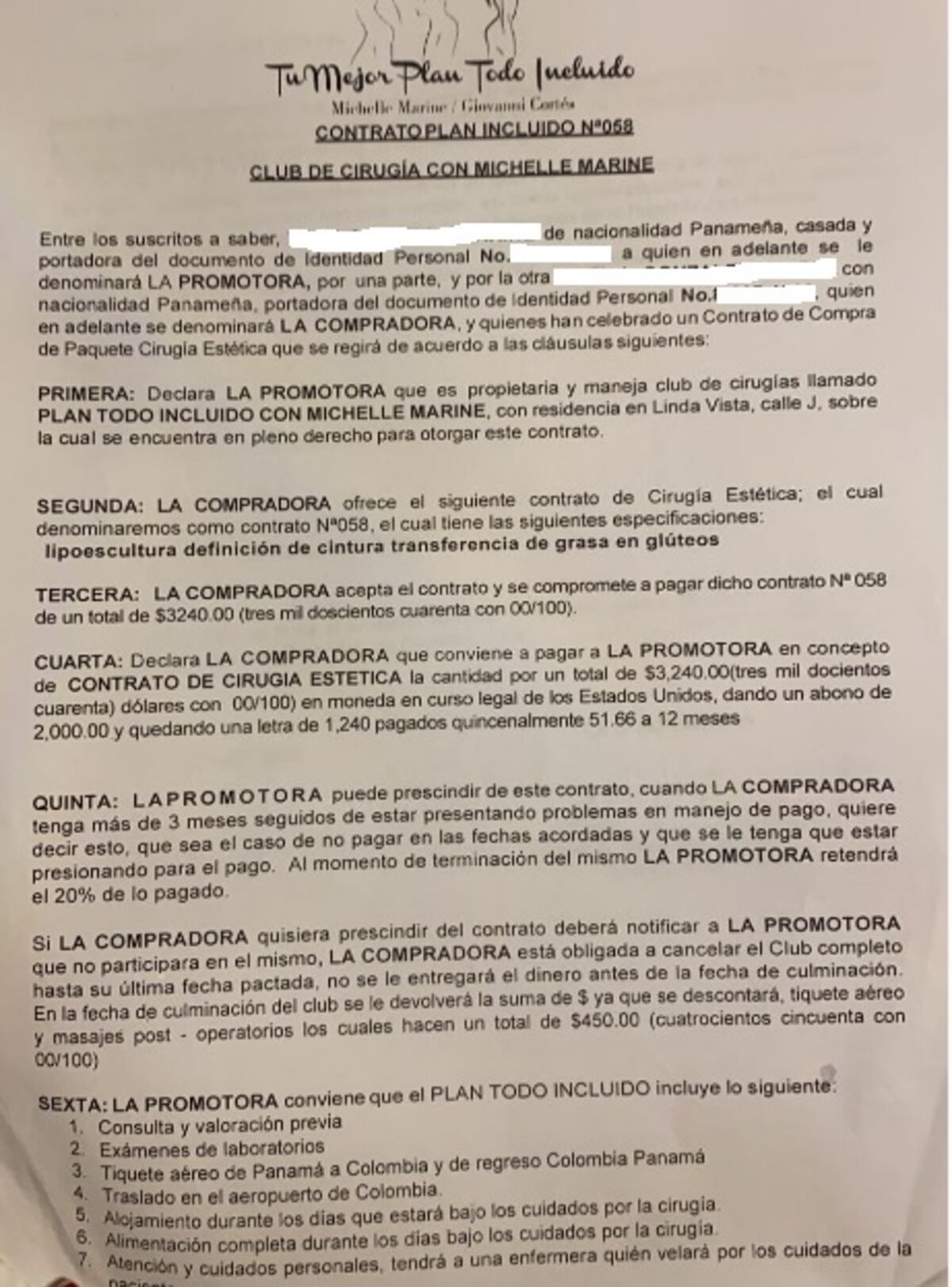 Versión del ‘Todo Incluido’. En exclusiva Michelle Marine habla por primera vez