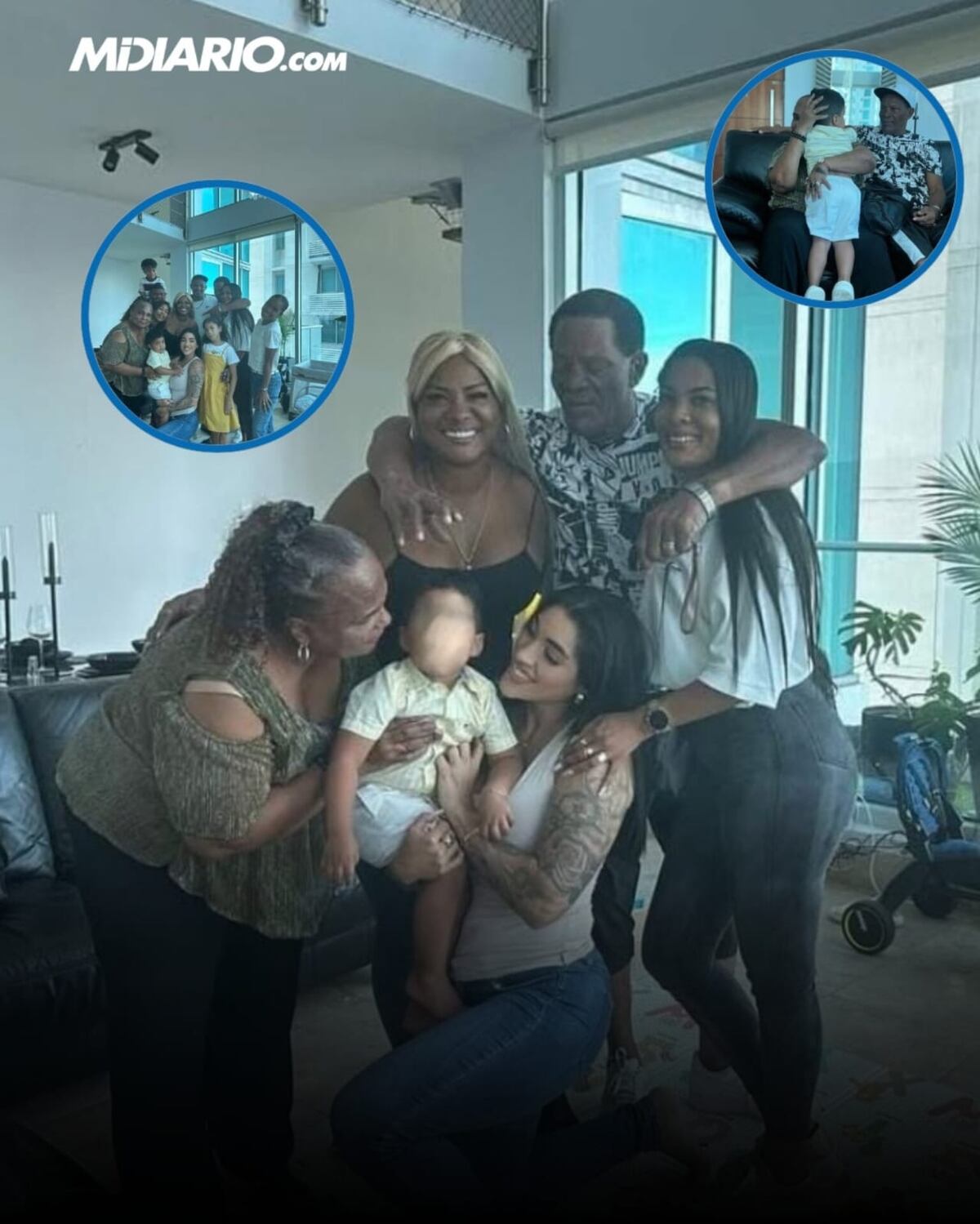 La sangre no miente: Familia de Chamaco recibe con amor al pequeño Salomón