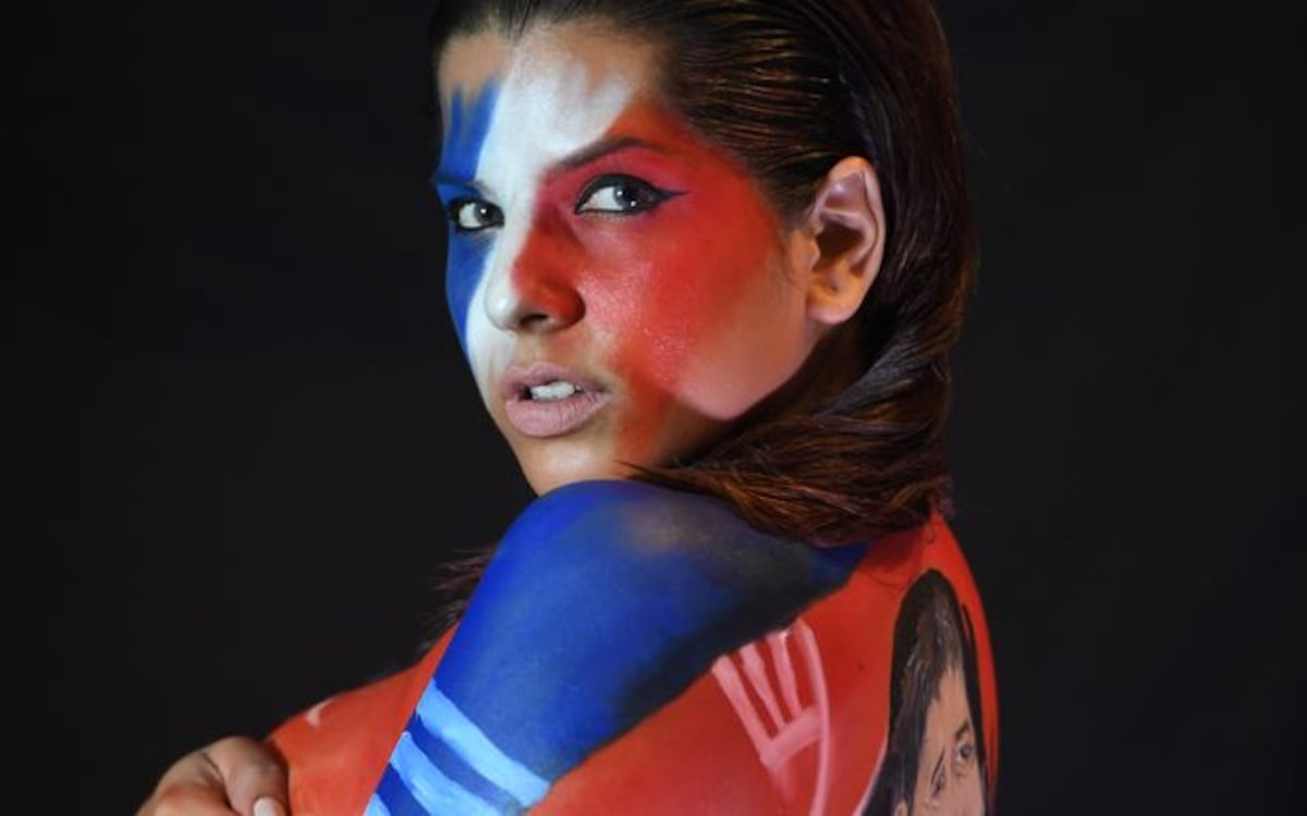 Panameña cumple su reto y se marca a la Selección de Panamá en su cuerpo