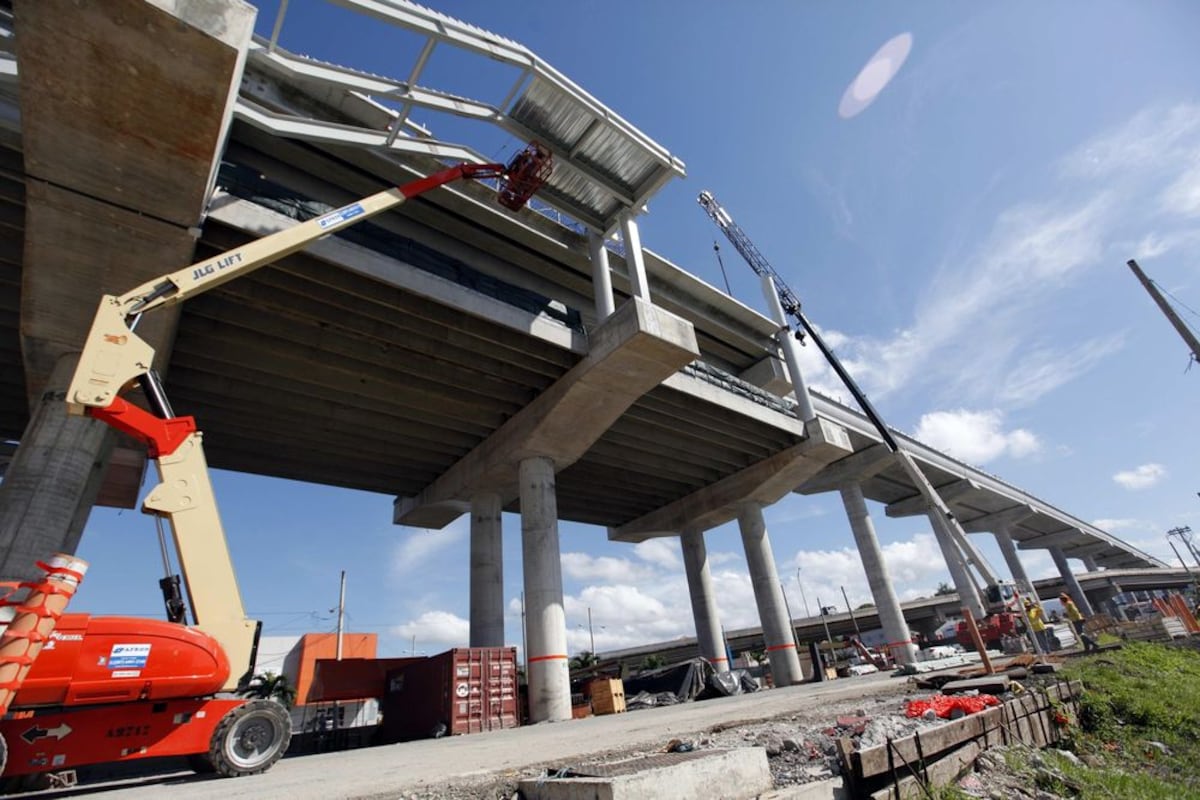 La Línea 2 del metro de Panamá tiene 45 % de avance