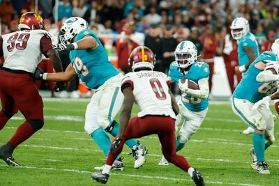 Los Miami Dolphins hacen historia, Hala Madrid, con la primera victoria de la NFL en España, lograda  ante los Washington Commanders