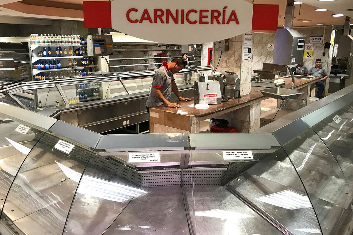 Las desoladoras imágenes de los supermercados de Venezuela