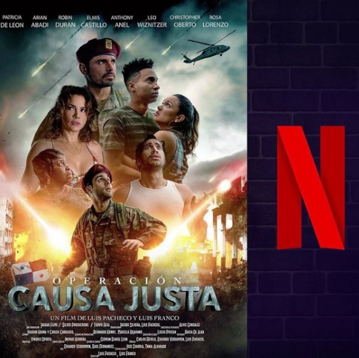 Apoyemos. Cinta panameña, ‘Causa justa’ disponible en Netflix