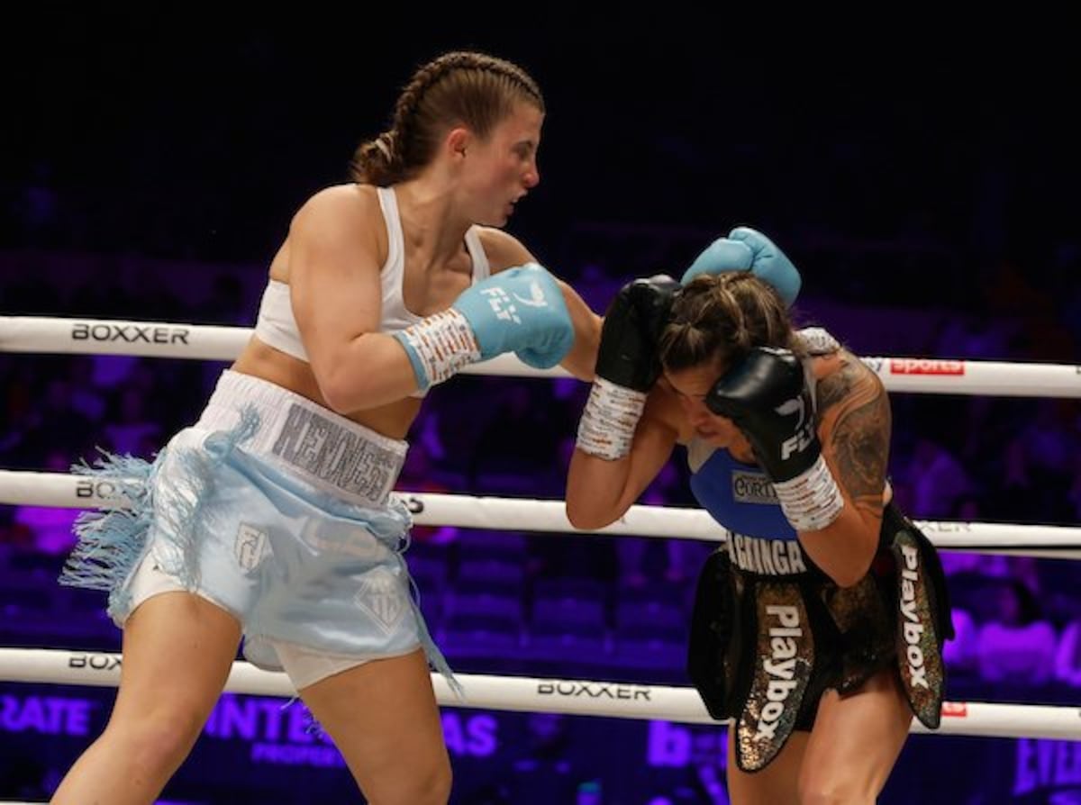 Francesca Hennessy aprieta los dientes y va por Cherneka Johnson