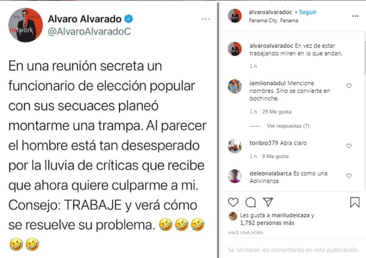 Sale de Medcom. Álvaro Alvarado deja Debate Abierto y RPC Radio. Además, reveló que un funcionario planeó tenderle una trampa