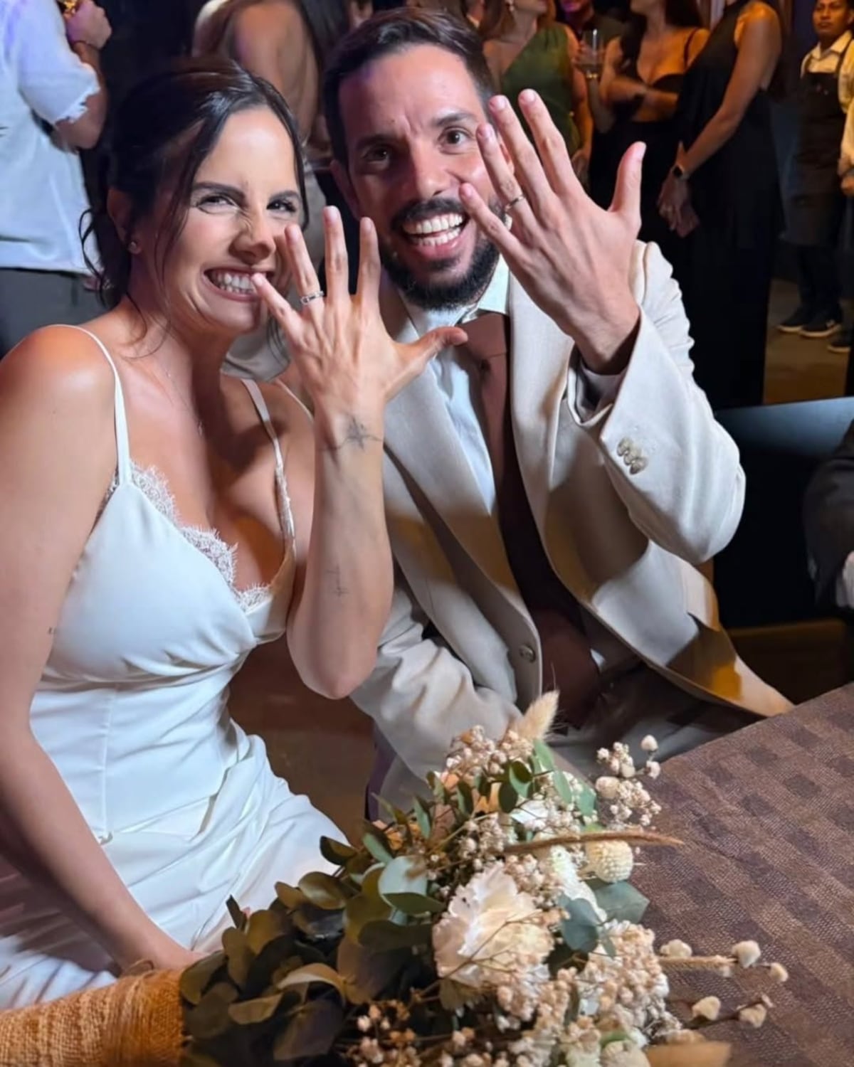 Oficialmente casada: Andrea Pérez Meana se casó en una boda íntima llena de estilo y encanto