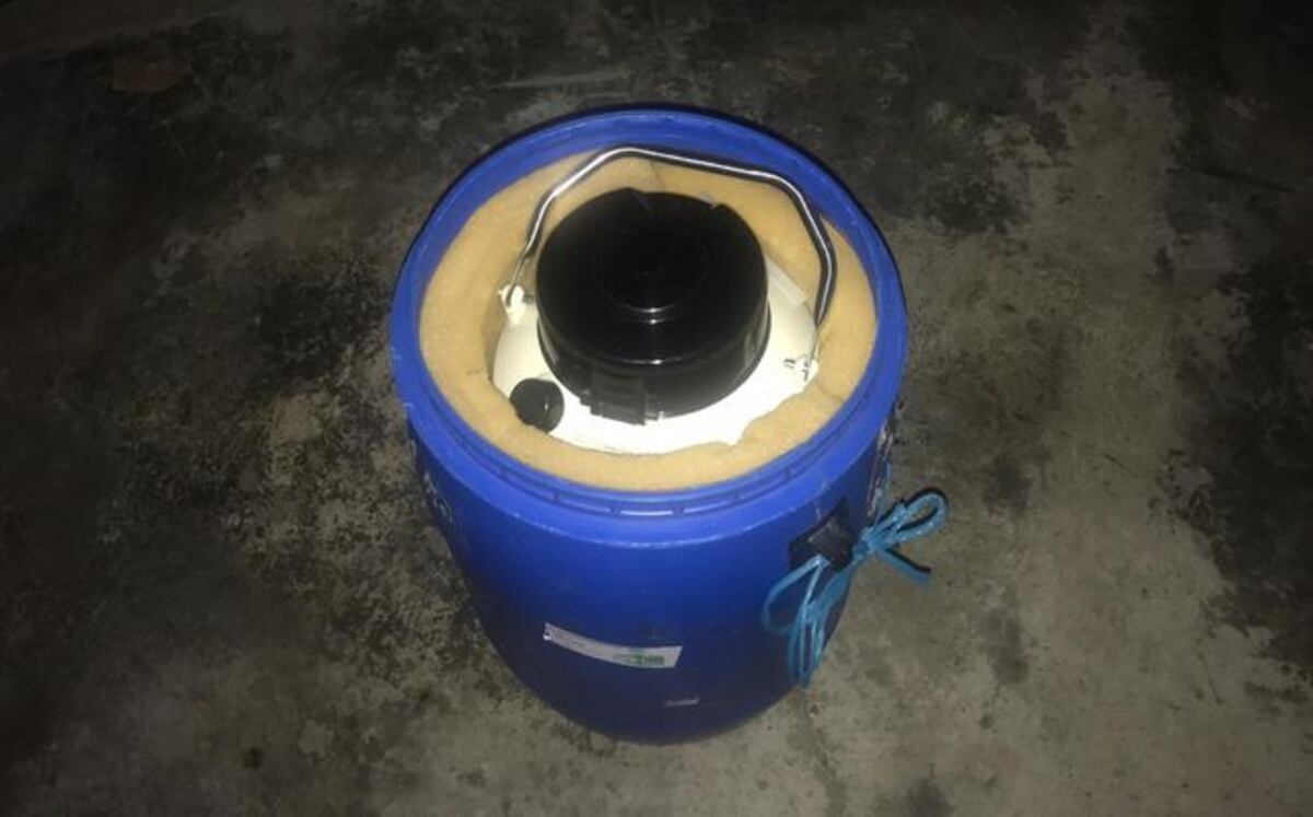 Lo capturan tratando de meter esperma al país de manera ilegal 