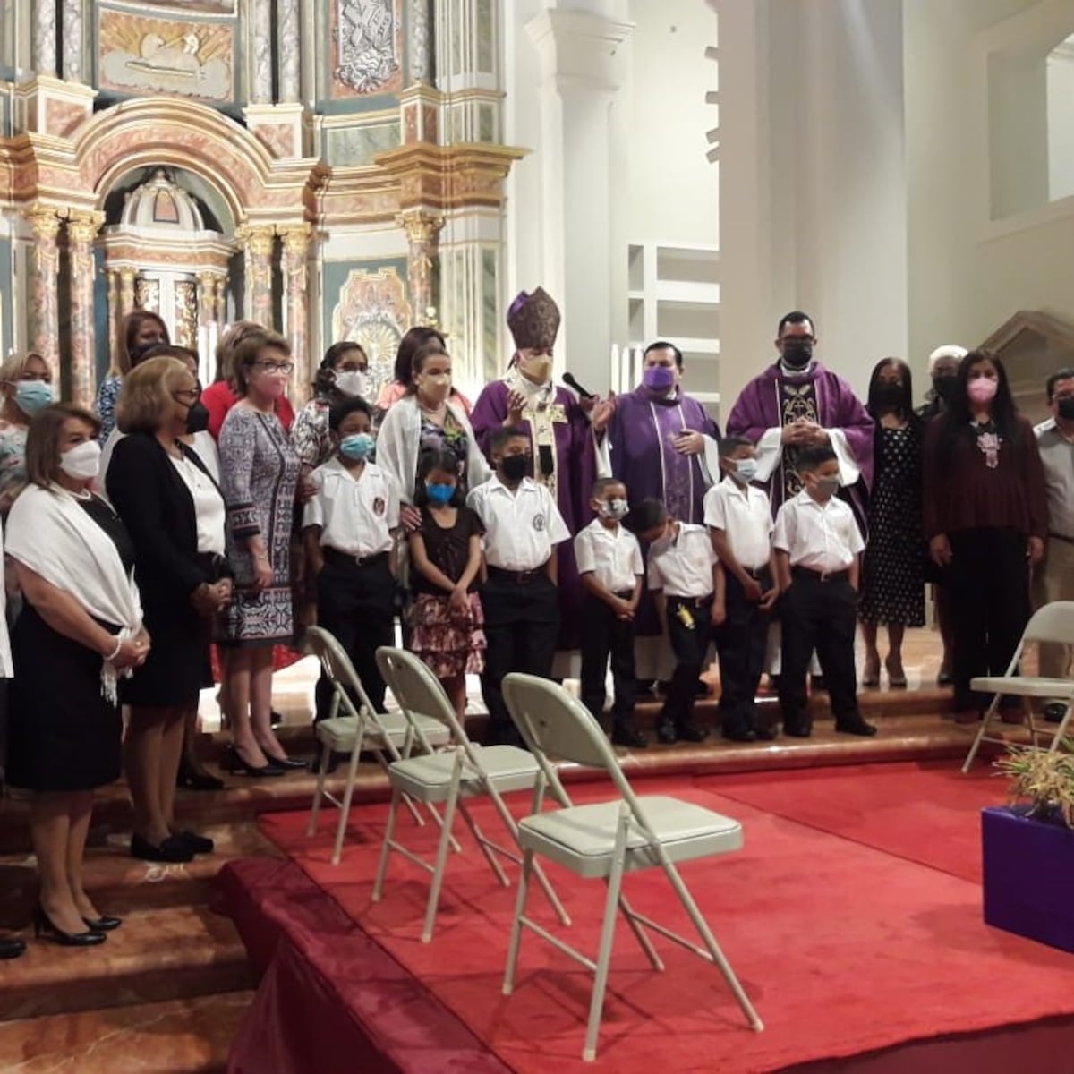 Ministra de Educación encomienda a Dios el año escolar 2022