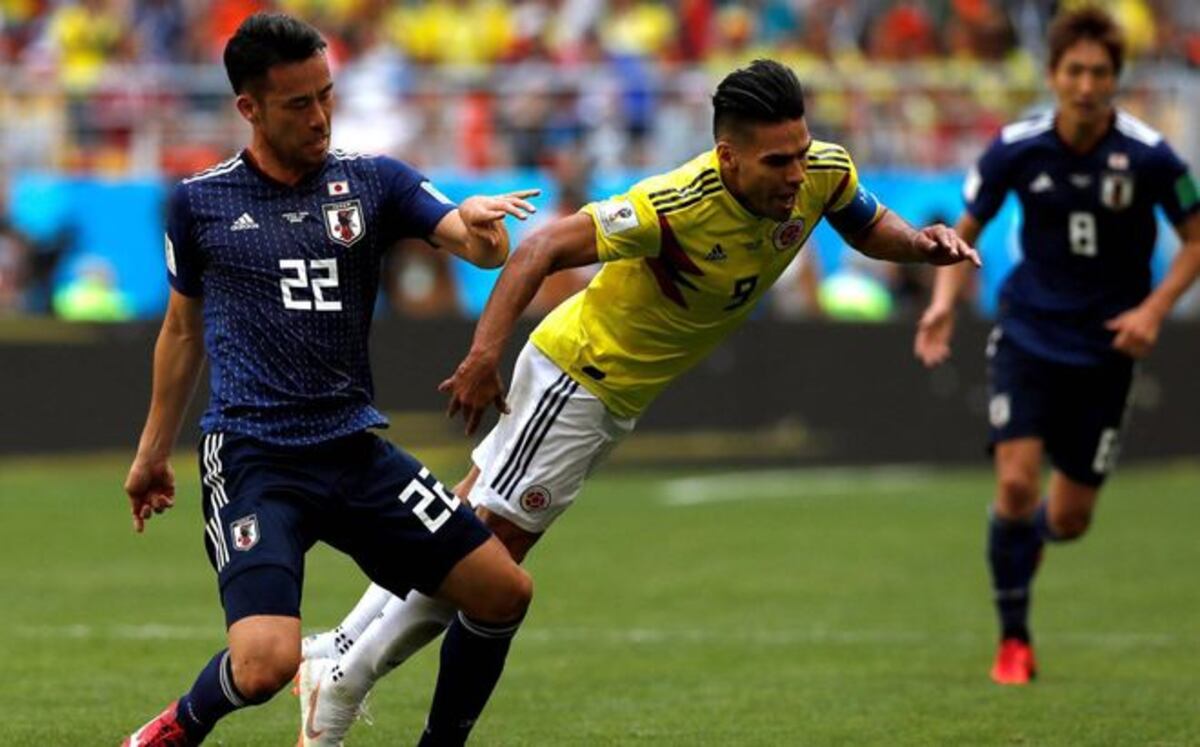 Colombia perdió 2-1 en su presentación contra Japón en el Grupo H de Rusia 2018