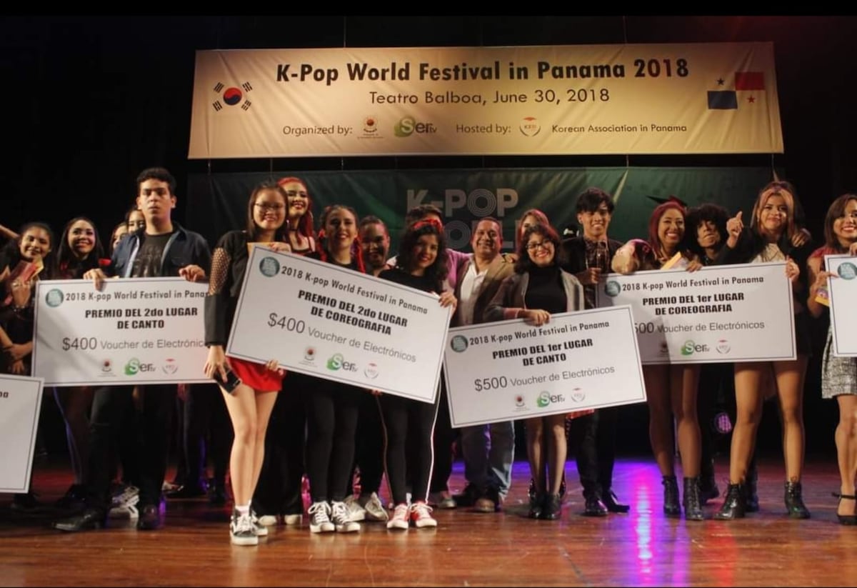 “K-Pop World Festival Panamá 2022” . En el Teatro Balboa