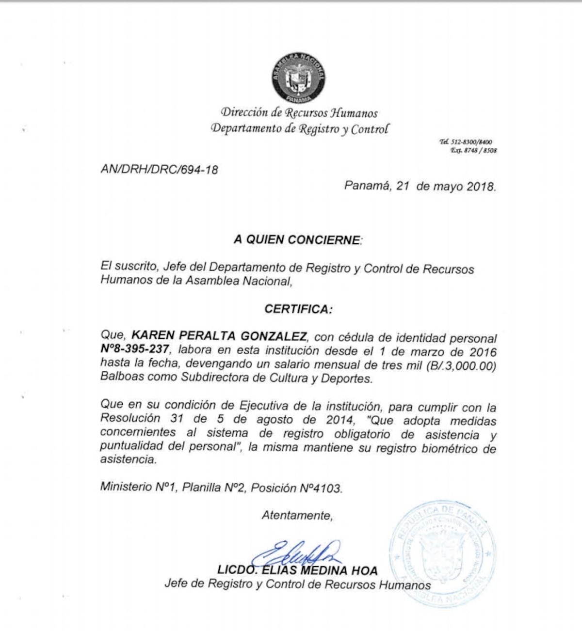 ¡INDIGNADA! Así está Karen Peralta al señalársele como 'botella' de la Asamblea