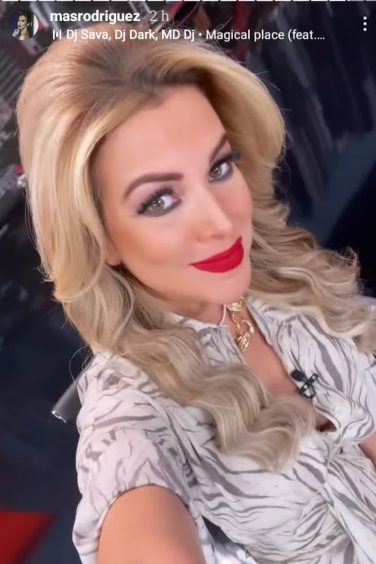 Massiel Rodríguez regresa al trabajo con su nueva oreja 