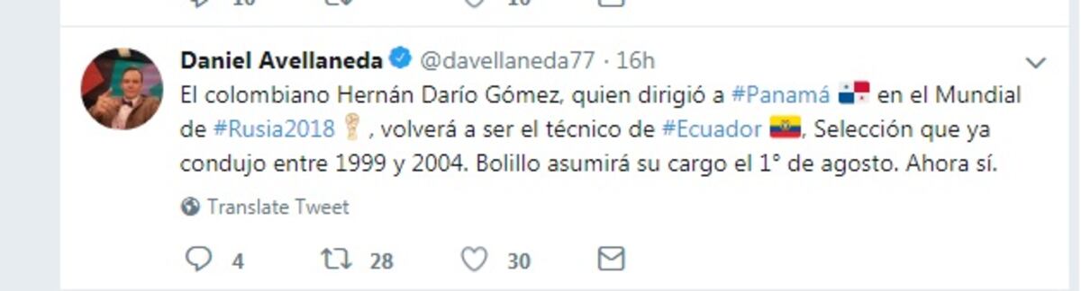 'Bolillo' ya habría firmado para dirigir Ecuador y lo presentarán el 1 de agosto