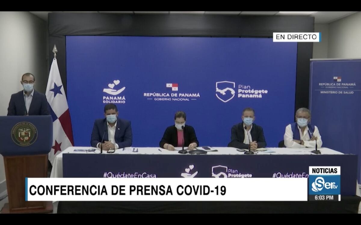 Panamá ya tiene 6,021 infectados de Covid-19