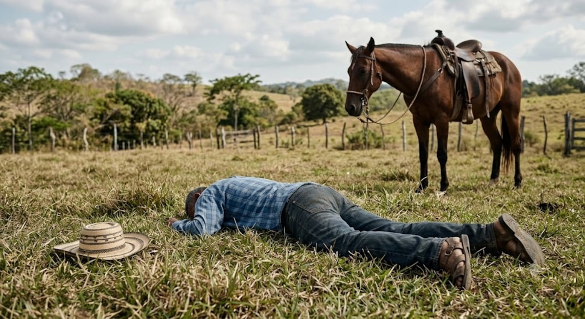 Lo sorprendieron a caballo: matan a ‘Pechi’ en Nuevo Farallón