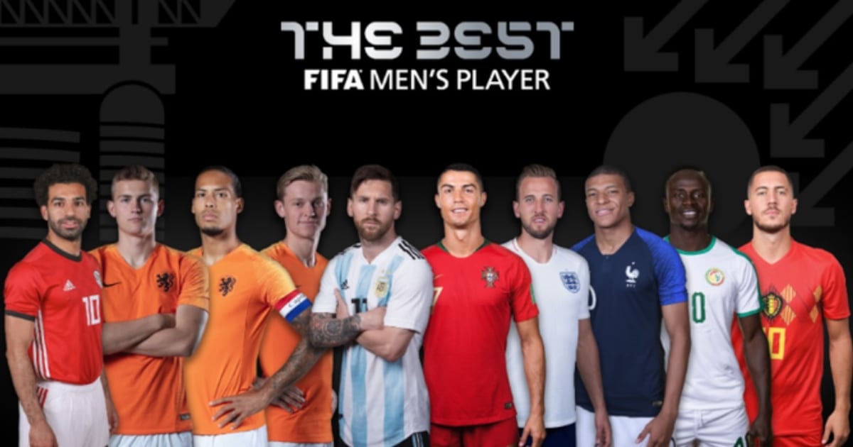 Messi, Ronaldo, Mbappé y compañía compiten por el premio The Best de FIFA