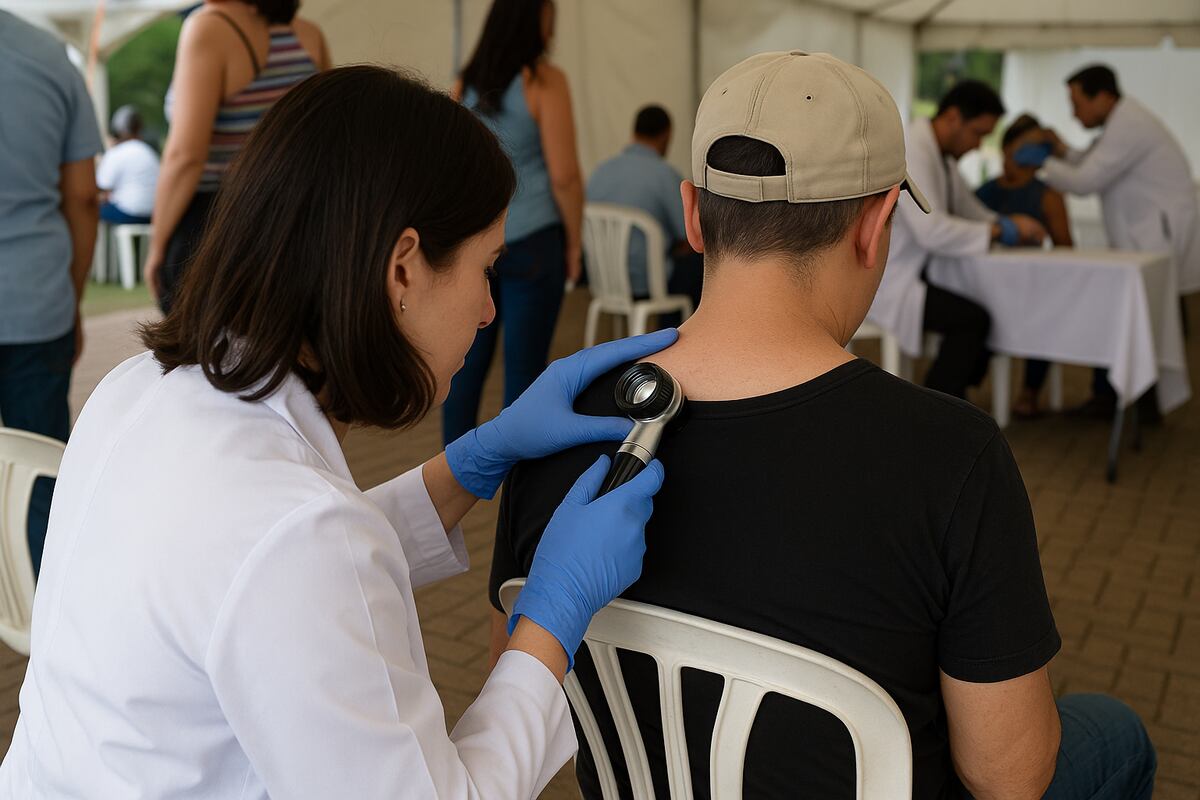 ¡Anote la fecha! Jornada gratuita detectará lunares sospechosos en el Parque Omar