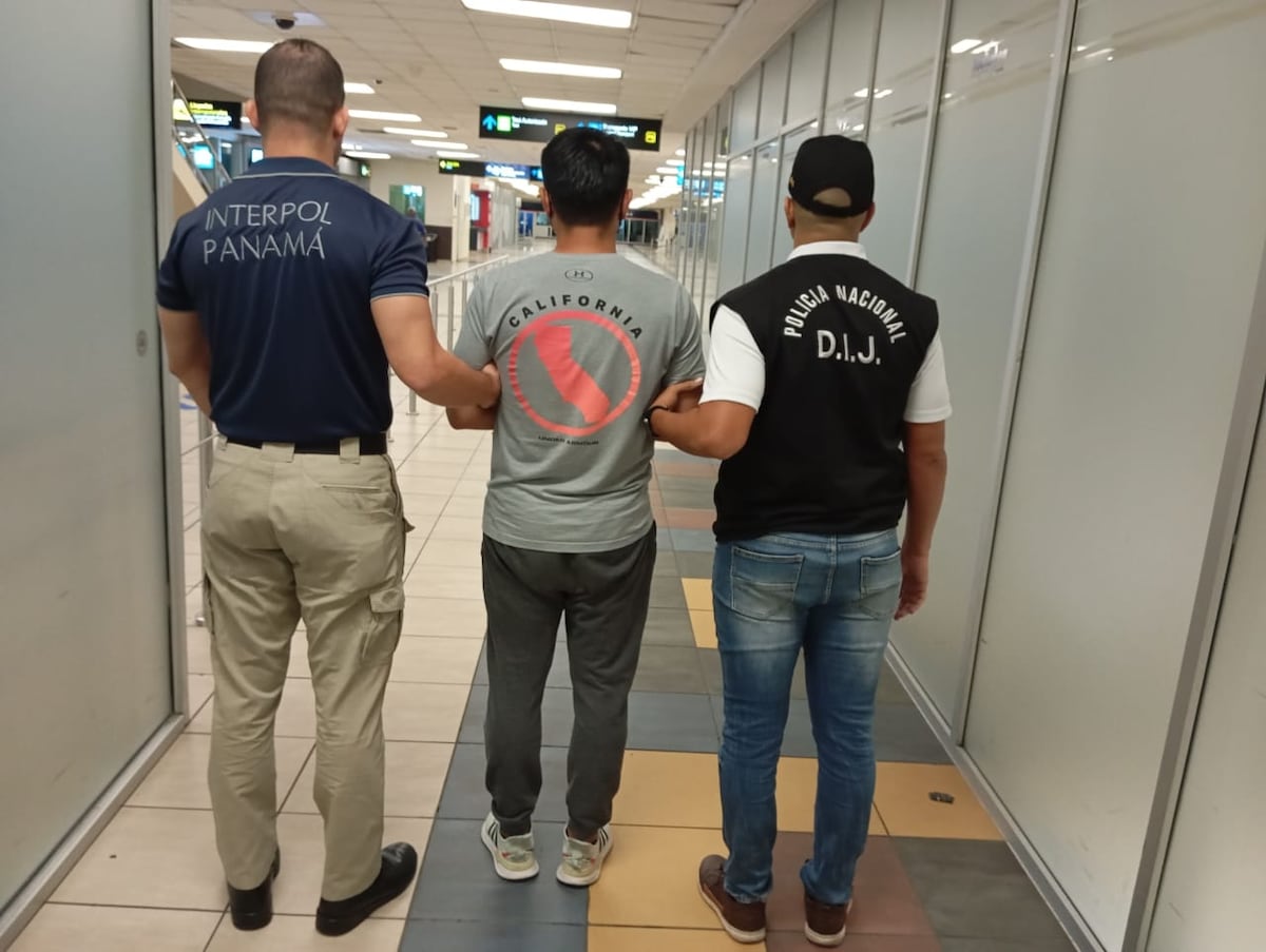 Fuga frustrada en Tocumen: rescatan a tres menores y capturan a hombre buscado por INTERPOL