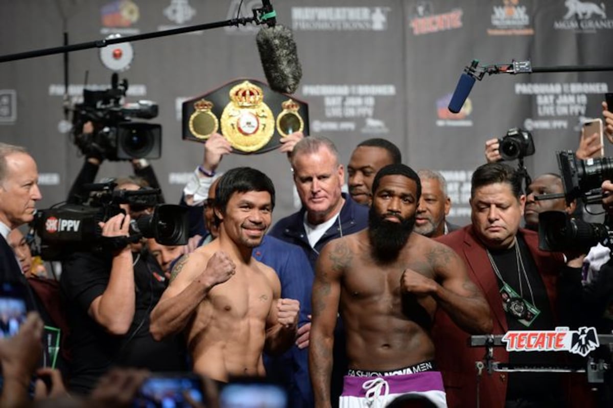 Previo a su pelea con Broner, Manny Pacquiao anuncia cuándo será su retiro