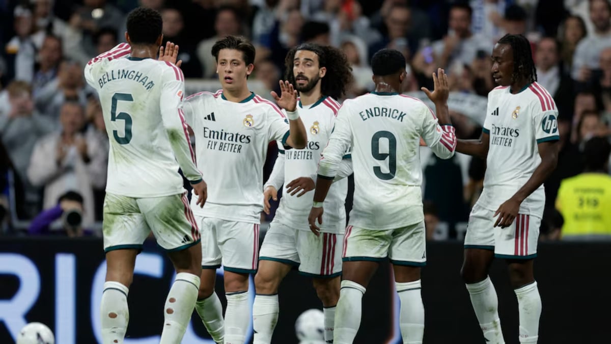 El Real Madrid goleó 4-1 al Sevilla y recuperó su mejor versión antes del Clásico