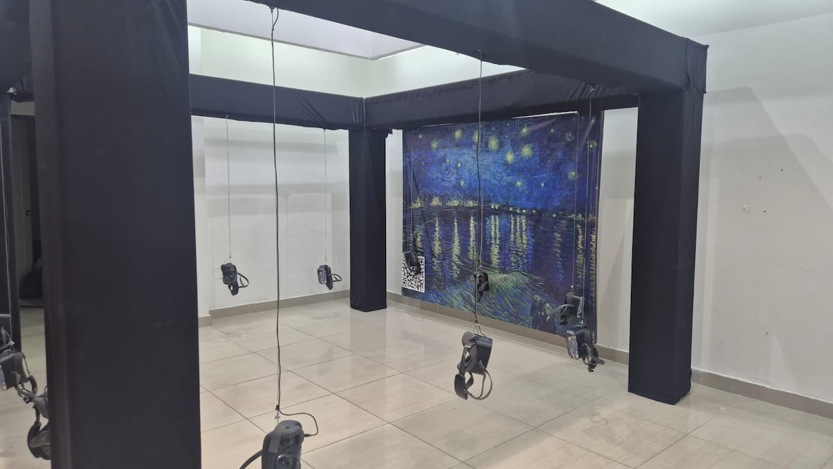 ¿Te imaginas entrar a un cuadro de Van Gogh? Así es la experiencia inmersiva que sorprende a sus visitantes en Los Andes Mall