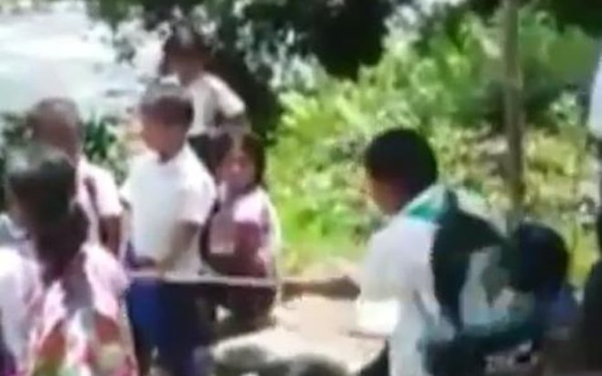 REVUELO.Impactante video que arriesga vida de niños, según Presidencia es viejo
