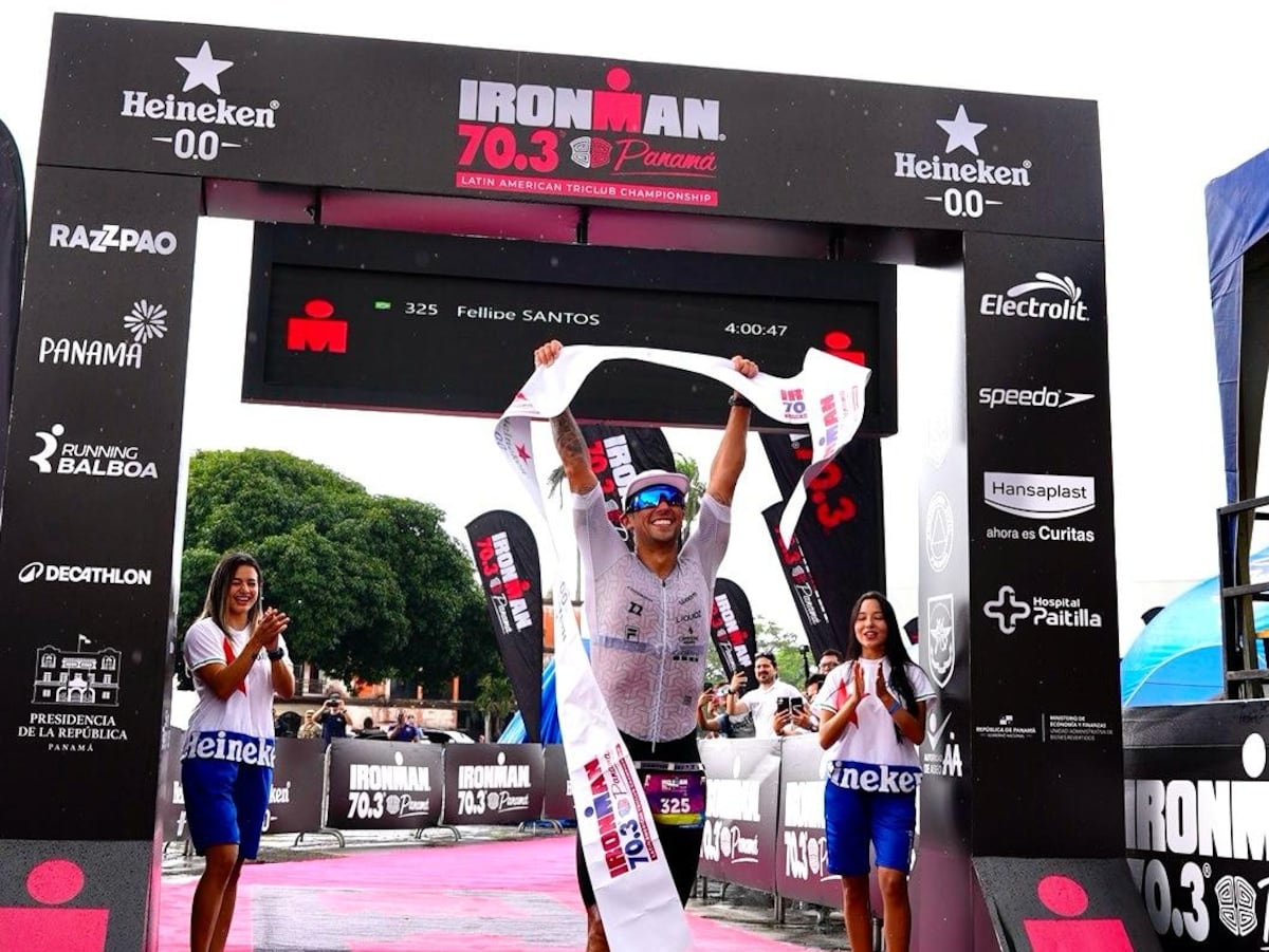 Santos y Rojas se alzan con el triunfo en el IRONMAN 70.3 de Panamá