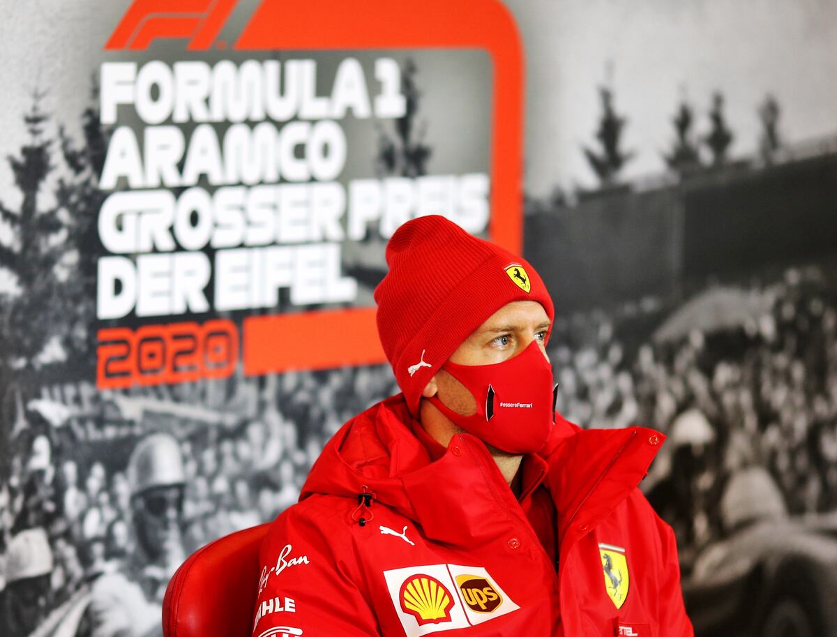 Vettel se muestra cauto ante sus posibilidades de ganar el Gran Premio de Eifel