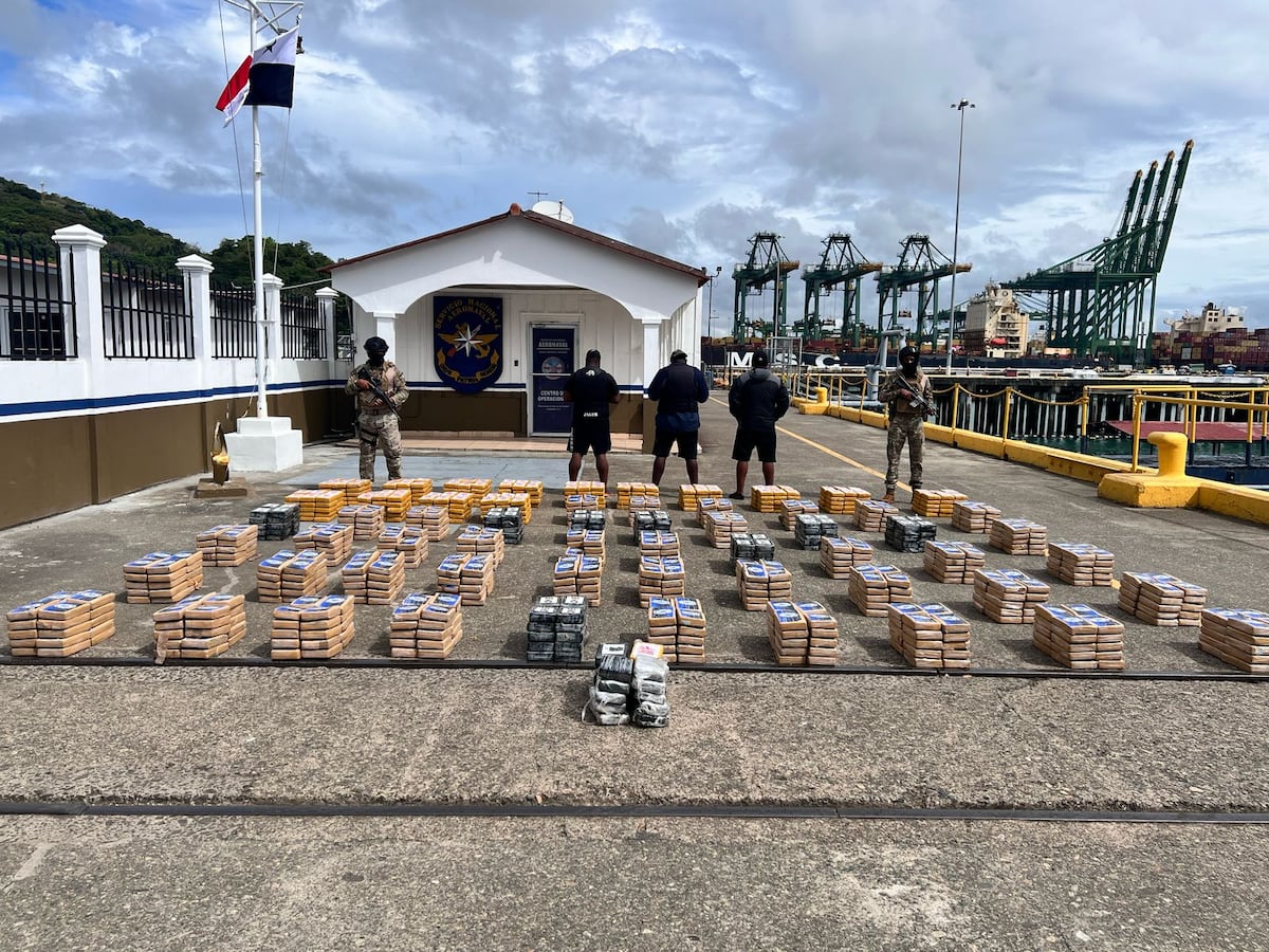 Más de una tonelada de presunta droga incautada en el archipiélago de Las Perlas