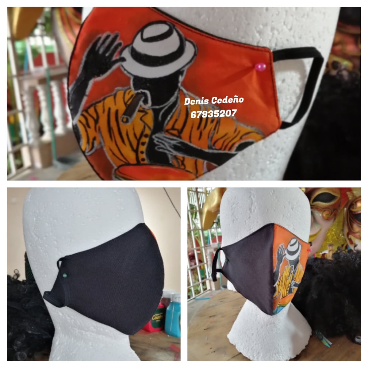 Covid ‘fashion’. Artesanos panameños confeccionan barbijos ecológicos. Chequea el catálogo