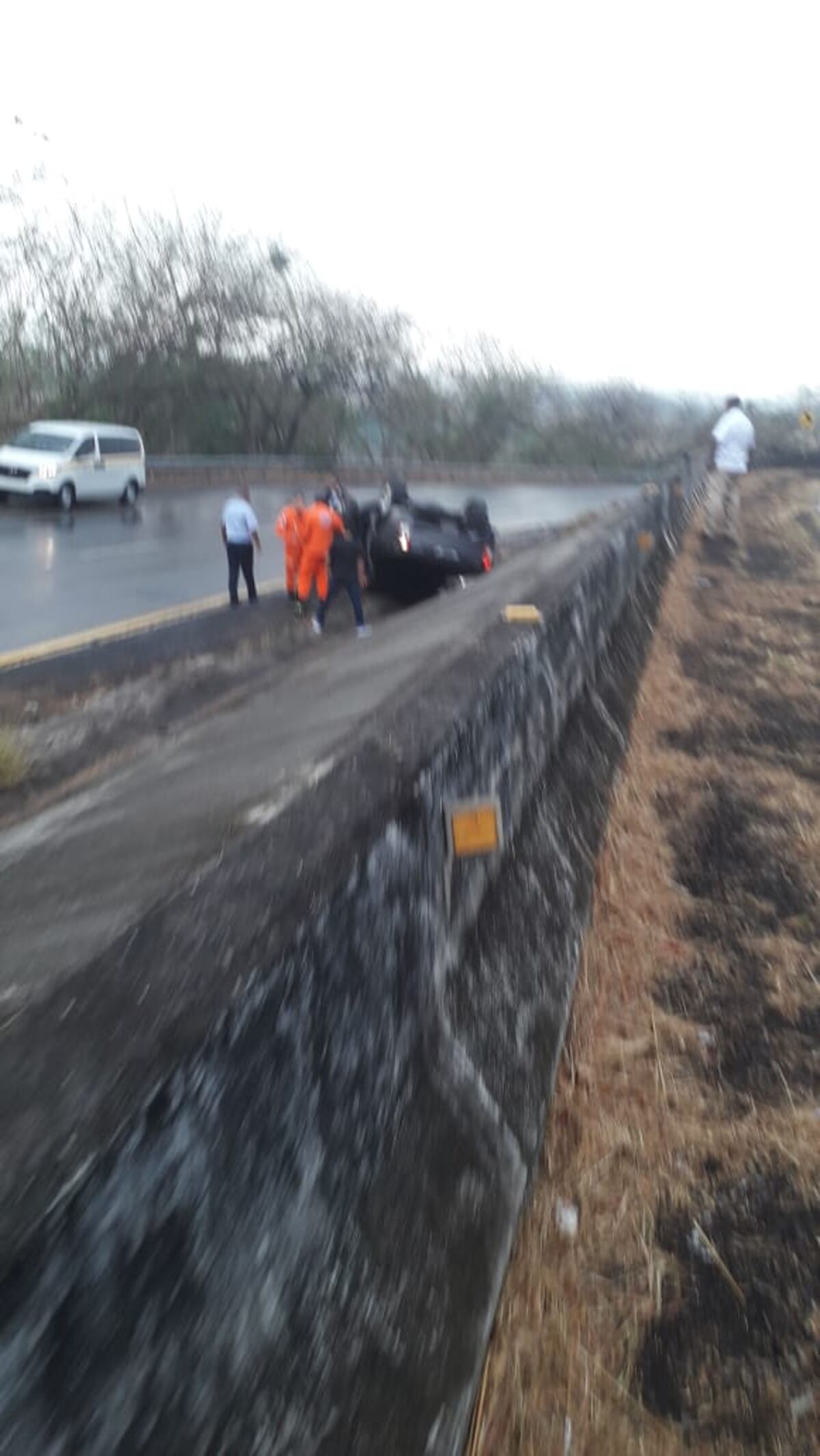 Director de Sinaproc sufre accidente de tránsito en Loma Campana