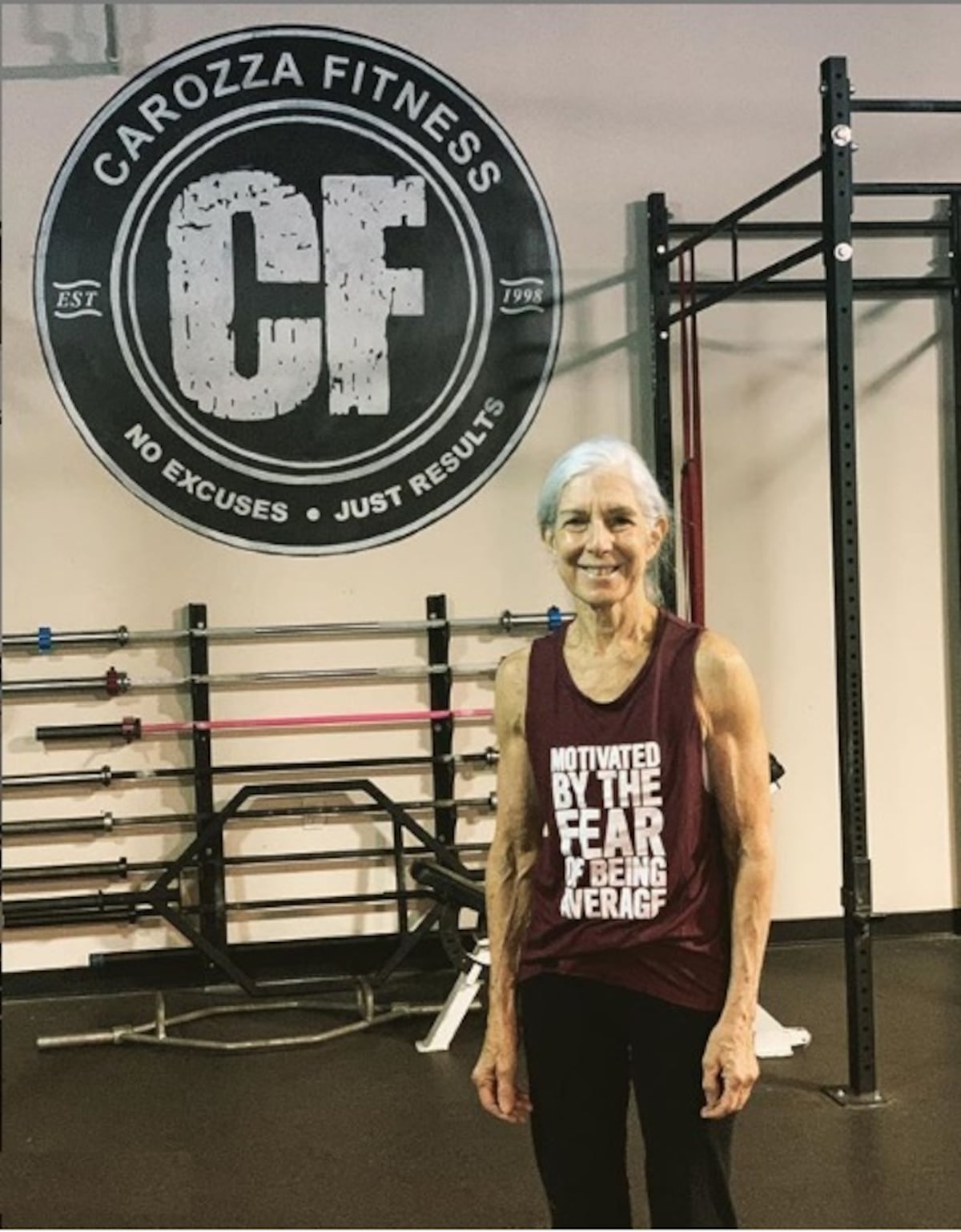 A sus 72 años descubrió la disciplina del 'cross fit'