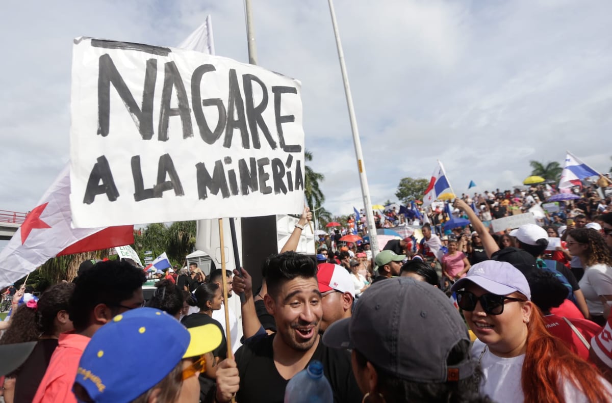 Si Panamá se enojara por la corrupción como por la minería no habría corruptos en el poder