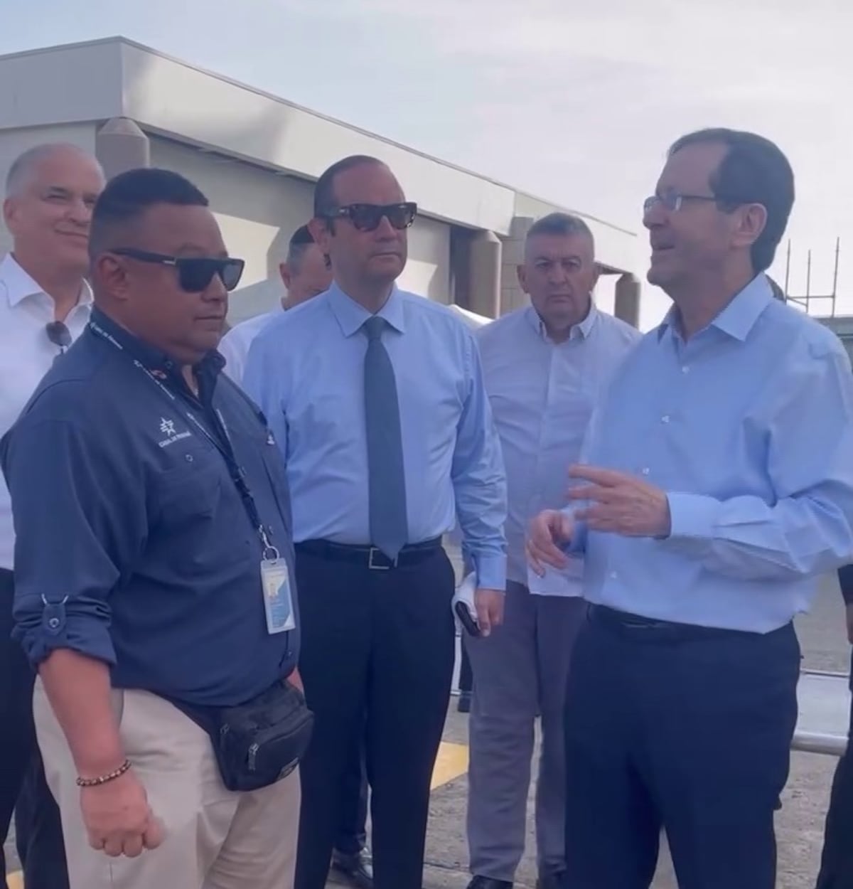 Histórica visita: presidente del Estado de Israel aterriza en Panamá y recorre Miraflores + VÍDEO