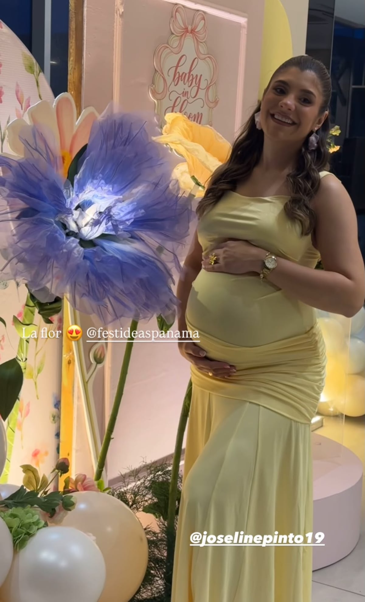 Entre flores, juegos y lágrimas: así fue el BABY SHOWER que las amigas de Joseline Pinto le prepararon
