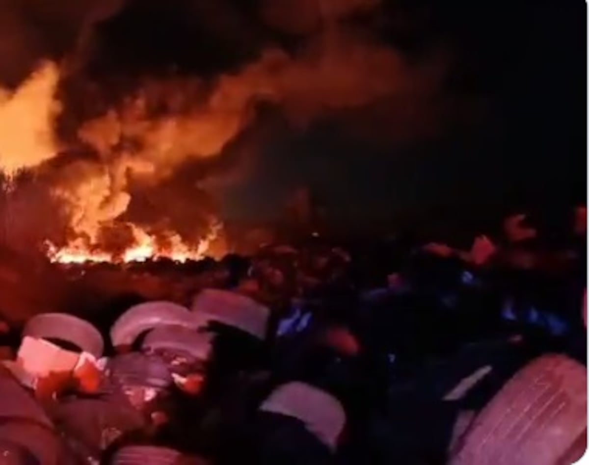 Se prende de nuevo Cerro Patacón. Video