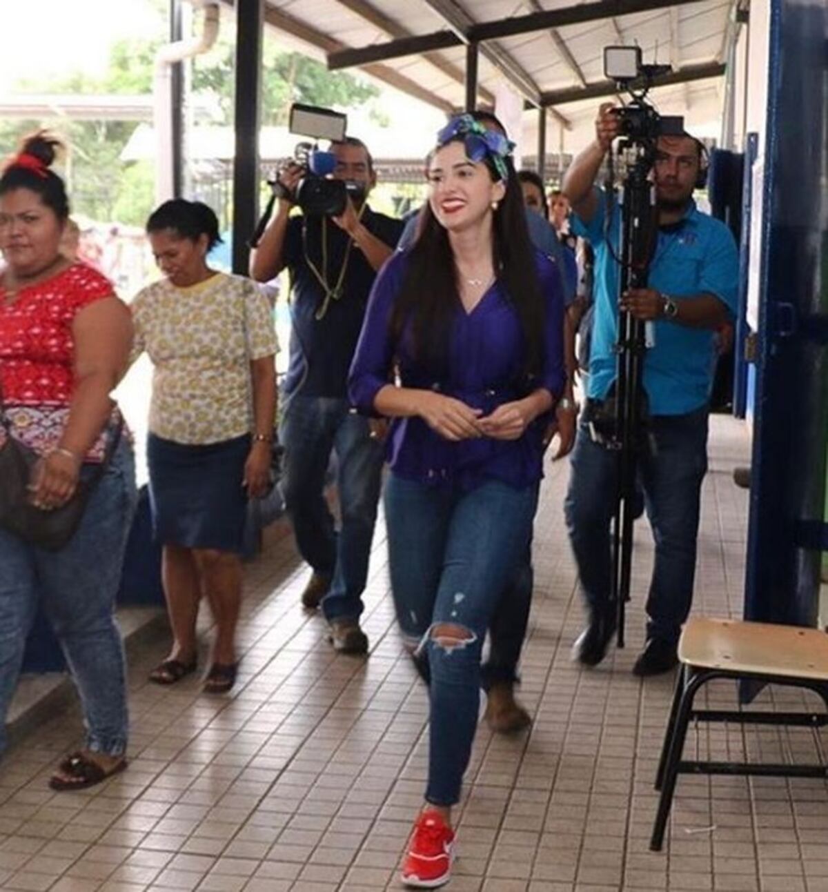 Sin pánico. Katleen Levy: 'Los que hemos trabajado nos merecemos la reelección'