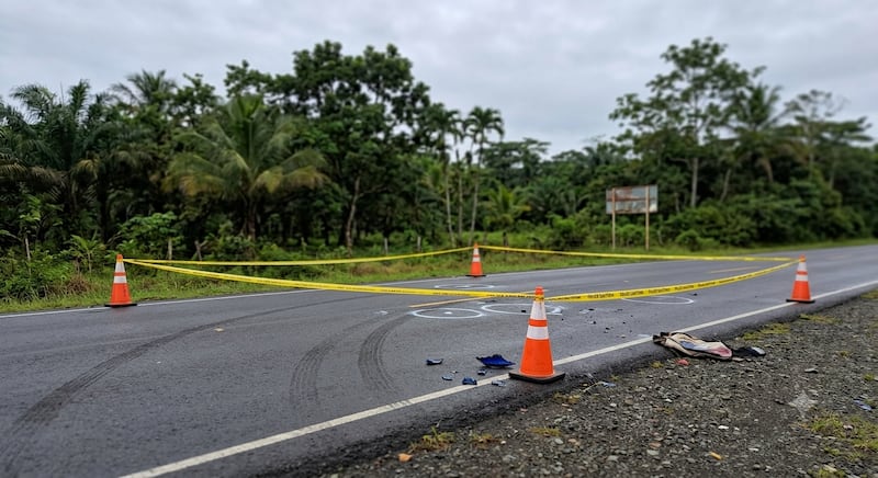 Lo atropellaron de madrugada y conductor huyó en Chiriquí Grande