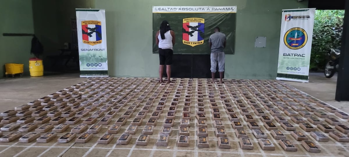 ‘Chuky’, el perro antinarcóticos del Senafront se convirtió en el terror para dos narcos