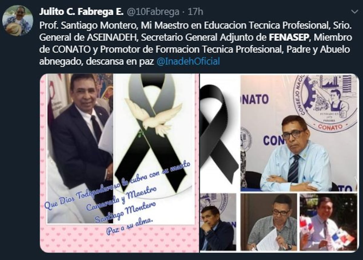 Al locutor Jess Montero no le cuadra la cara del supuesto responsable del accidente donde murió su padre