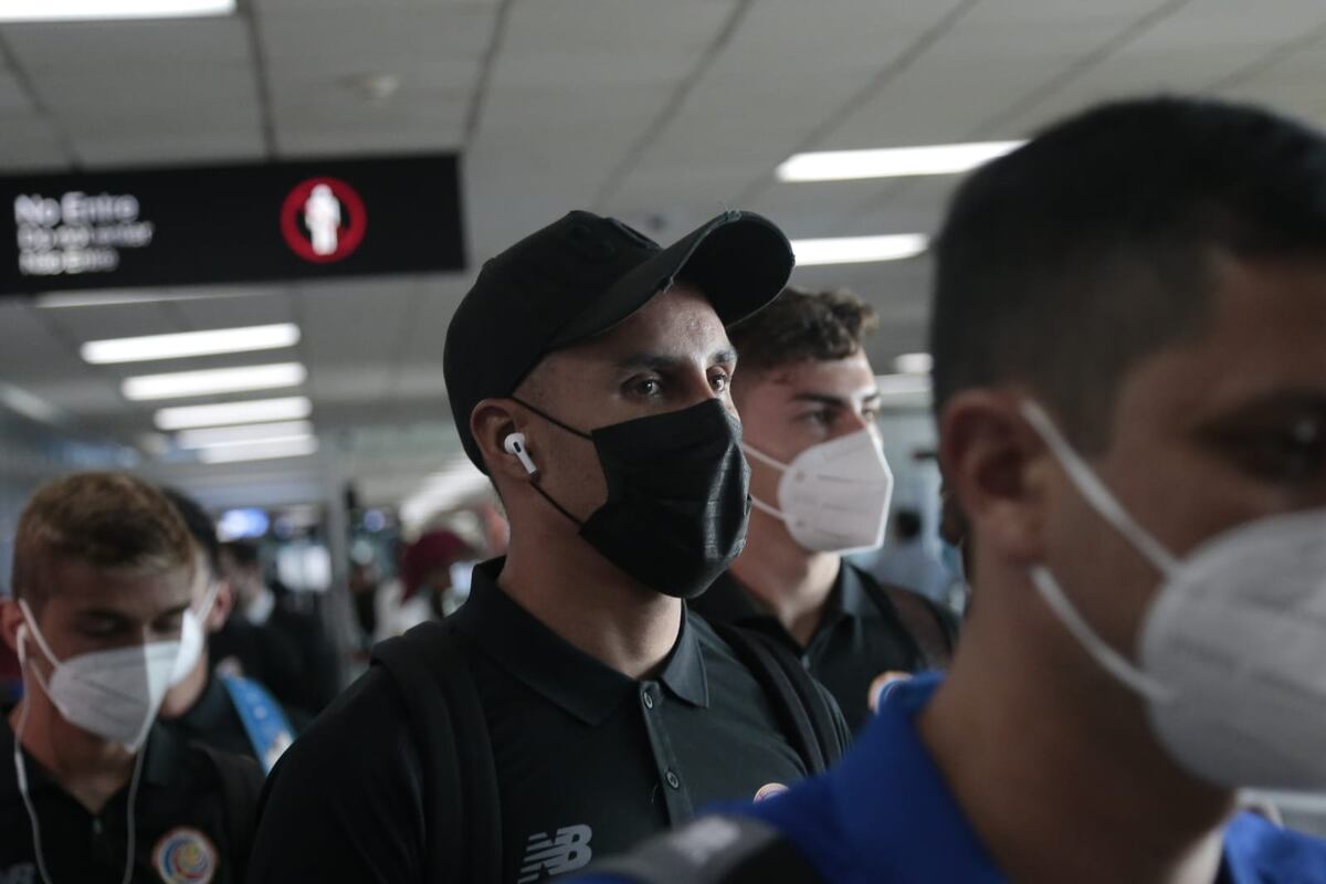 Keylor Navas en Panamá. Selección tica aterriza a 26 horas del choque de la Octagonal